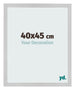 Photo Frame 40x45cm Stainless Steel MDF Bologna Front Size | Yourdecoration.co.uk