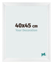 Photo Frame 40x45cm White Vintage MDF Pisa Front Size | Yourdecoration.co.uk