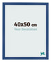 Photo Frame 40x50 cm Dark Blue MDF Bologna Front Size | Yourdecoration.co.uk
