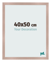 Photo Frame 40x50 cm Dusty Pink MDF Bologna Front Size | Yourdecoration.co.uk