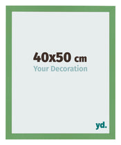 Photo Frame 40x50 cm Green MDF Bologna Front Size | Yourdecoration.co.uk