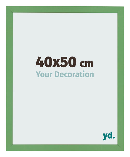 Photo Frame 40x50 cm Green MDF Bologna Front Size | Yourdecoration.co.uk
