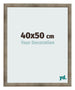 Photo Frame 40x50 cm Metal Vintage MDF Bologna Front Size | Yourdecoration.co.uk