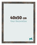 Photo Frame 40x50 cm Oxidized Metal MDF Bologna Front Size | Yourdecoration.co.uk