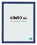 Photo Frame 40x50cm Dark Blue Swept MDF Bologna Front Size | Yourdecoration.co.uk