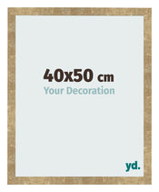 Photo Frame 40x50cm Gold Antique MDF Bologna Front Size | Yourdecoration.co.uk