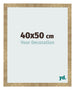 Photo Frame 40x50cm Gold Antique MDF Bologna Front Size | Yourdecoration.co.uk