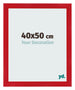 Photo Frame 40x50cm Red MDF Pisa Front Size | Yourdecoration.co.uk