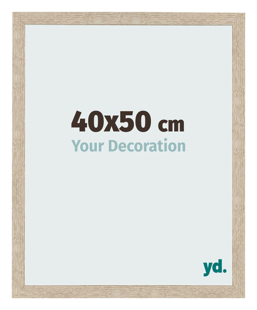 Photo Frame 40x50cm Sonoma Oak MDF Bologna Front Size | Yourdecoration.co.uk