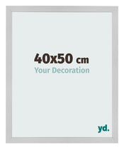 Photo Frame 40x50cm Stainless Steel MDF Bologna Front Size | Yourdecoration.co.uk