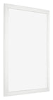 Photo Frame 40x50cm White High Gloss MDF Bologna Front Oblique | Yourdecoration.co.uk