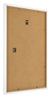 Photo Frame 40x50cm White Matte MDF Bologna Back Oblique | Yourdecoration.co.uk