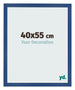Photo Frame 40x55 cm Dark Blue MDF Bologna Front Size | Yourdecoration.co.uk