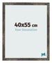 Photo Frame 40x55 cm Oxidized Metal MDF Bologna Front Size | Yourdecoration.co.uk