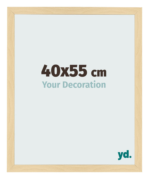 Photo Frame 40x55cm Beech Design MDF Bologna Front Size | Yourdecoration.co.uk