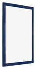 Photo Frame 40x55cm Dark Blue Swept MDF Bologna Front Oblique | Yourdecoration.co.uk