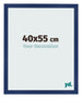 Photo Frame 40x55cm Dark Blue Swept MDF Bologna Front Size | Yourdecoration.co.uk