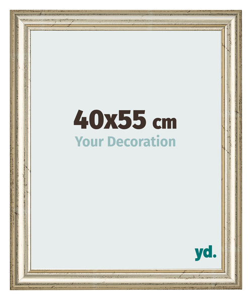 Photo Frame 40x55cm Metallic Gloss MDF Lazio Front Size | Yourdecoration.co.uk
