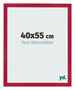 Photo Frame 40x55cm Red MDF Bologna Front Size | Yourdecoration.co.uk