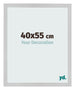 Photo Frame 40x55cm Stainless Steel MDF Bologna Front Size | Yourdecoration.co.uk