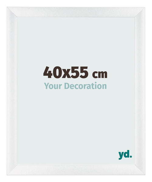 Photo Frame 40x55cm White Vintage MDF Pisa Front Size | Yourdecoration.co.uk
