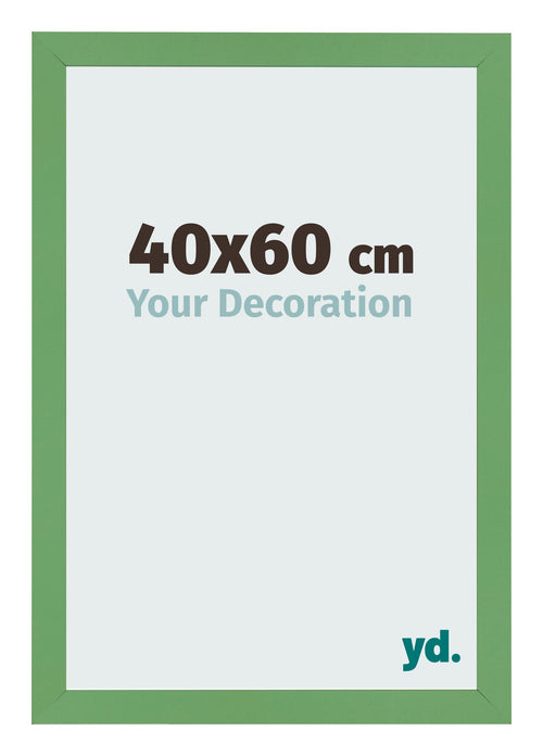 Photo Frame 40x60 cm Green MDF Bologna Front Size | Yourdecoration.co.uk