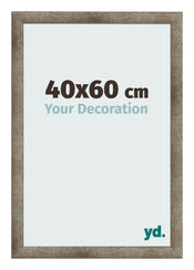 Photo Frame 40x60 cm Metal Vintage MDF Bologna Front Size | Yourdecoration.co.uk