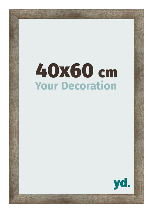 Photo Frame 40x60 cm Metal Vintage MDF Bologna Front Size | Yourdecoration.co.uk