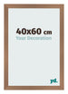 Photo Frame 40x60cm Copper Design MDF Bologna Front Size | Yourdecoration.co.uk