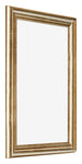 Photo Frame 40x60cm Gold Antique MDF Lazio Front Oblique | Yourdecoration.co.uk
