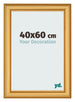 Photo Frame 40x60cm Gold Matte MDF Lazio Front Size | Yourdecoration.co.uk