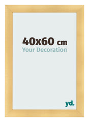 Photo Frame 40x60cm Gold Vintage MDF Pisa Front Size | Yourdecoration.co.uk