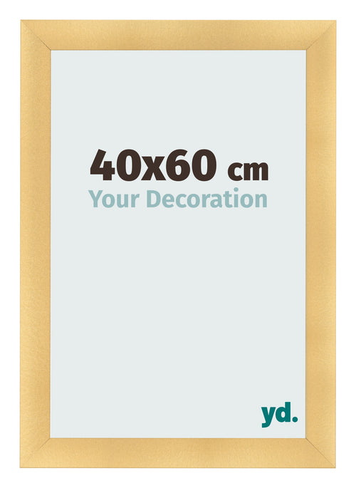 Photo Frame 40x60cm Gold Vintage MDF Pisa Front Size | Yourdecoration.co.uk