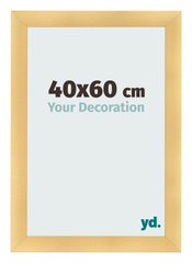 Photo Frame 40x60cm Gold Vintage MDF Pisa Front Size | Yourdecoration.co.uk