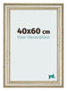 Photo Frame 40x60cm Metallic Gloss MDF Lazio Front Size | Yourdecoration.co.uk