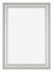 Photo Frame 40x60cm Silver Matte MDF Lazio Front | Yourdecoration.co.uk
