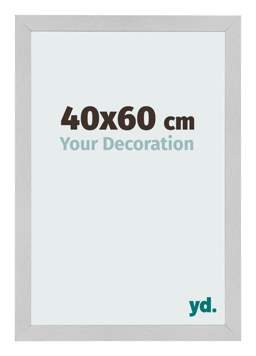 Photo Frame 40x60cm Stainless Steel MDF Bologna Front Size | Yourdecoration.co.uk