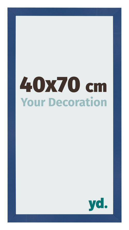 Photo Frame 40x70 cm Dark Blue MDF Bologna Front Size | Yourdecoration.co.uk
