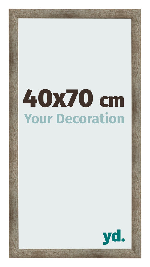 Photo Frame 40x70 cm Metal Vintage MDF Bologna Front Size | Yourdecoration.co.uk