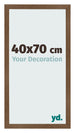 Photo Frame 40x70 cm Oak Rustic MDF Bologna Front Size | Yourdecoration.co.uk