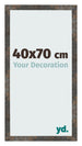 Photo Frame 40x70 cm Oxidized Metal MDF Bologna Front Size | Yourdecoration.co.uk