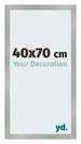 Photo Frame 40x70cm Aluminum Brushed MDF Bologna Front Size | Yourdecoration.co.uk