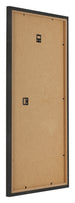 Photo Frame 40x70cm Black Matte MDF Bologna Back Oblique | Yourdecoration.co.uk