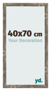 Photo Frame 40x70cm Blue Gold Melange MDF Bologna Front Size | Yourdecoration.co.uk