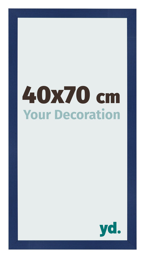 Photo Frame 40x70cm Dark Blue Swept MDF Bologna Front Size | Yourdecoration.co.uk