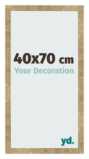 Photo Frame 40x70cm Gold Antique MDF Bologna Front Size | Yourdecoration.co.uk