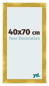 Photo Frame 40x70cm Gold Vintage MDF Pisa Front Size | Yourdecoration.co.uk