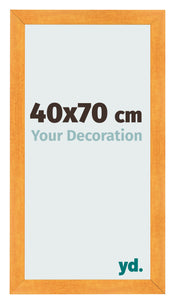 Photo Frame 40x70cm Orange MDF Pisa Front Size | Yourdecoration.co.uk