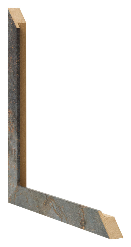 Photo Frame 40x70cm Oxidized Metal MDF Bologna Detail Intersection | Yourdecoration.co.uk