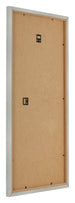 Photo Frame 40x70cm Silver Matte MDF Bologna Back Oblique | Yourdecoration.co.uk